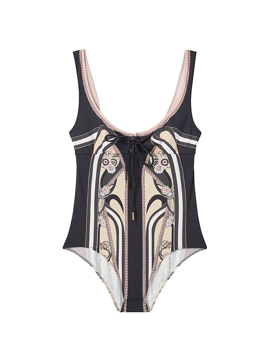 Women's Sunset Suit Sleeveless - Ambrosia Placee Pale Pink - Size Small