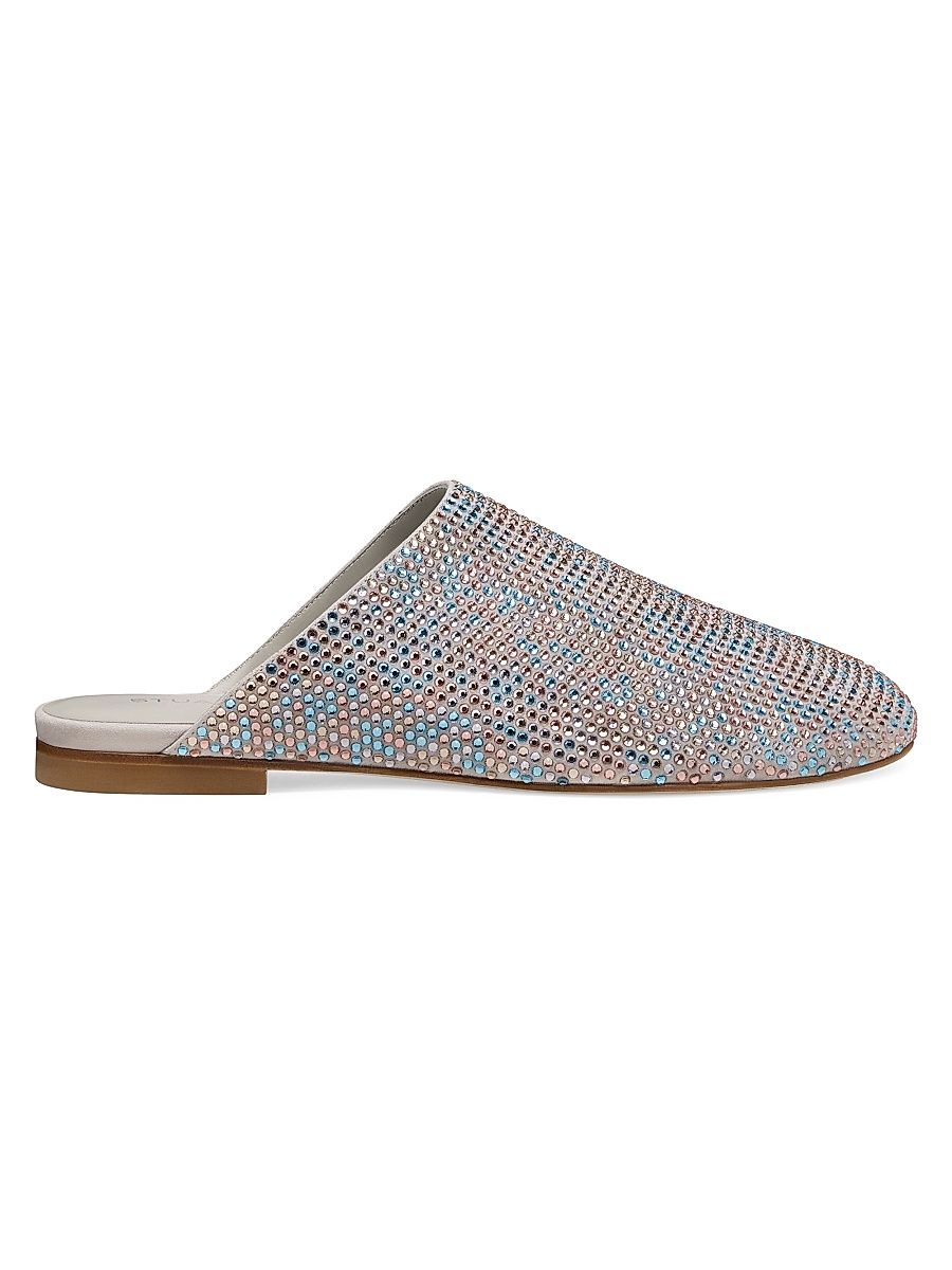 Women's Talia Shine Mules - Perla - Size 9