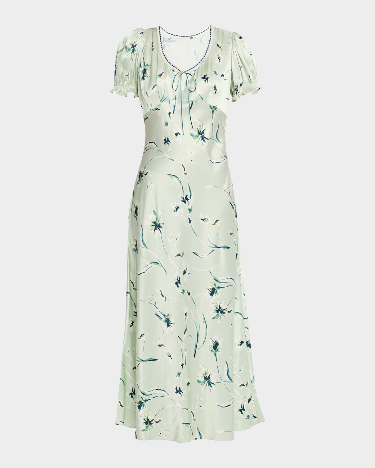 Allison Satin Crepe Maxi Dress