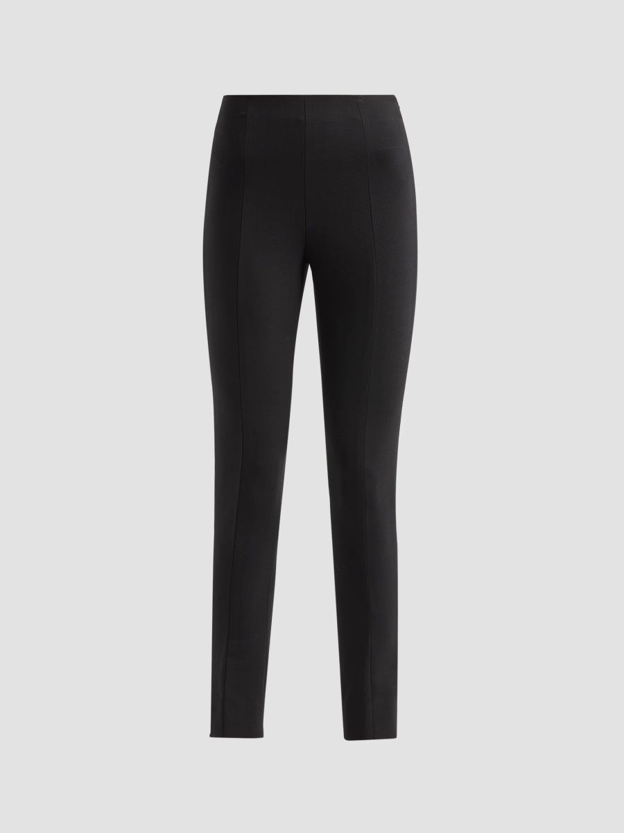 Carolina Herrera Women's Emilie Wool-Blend Tapered Pants - Black - Size 16