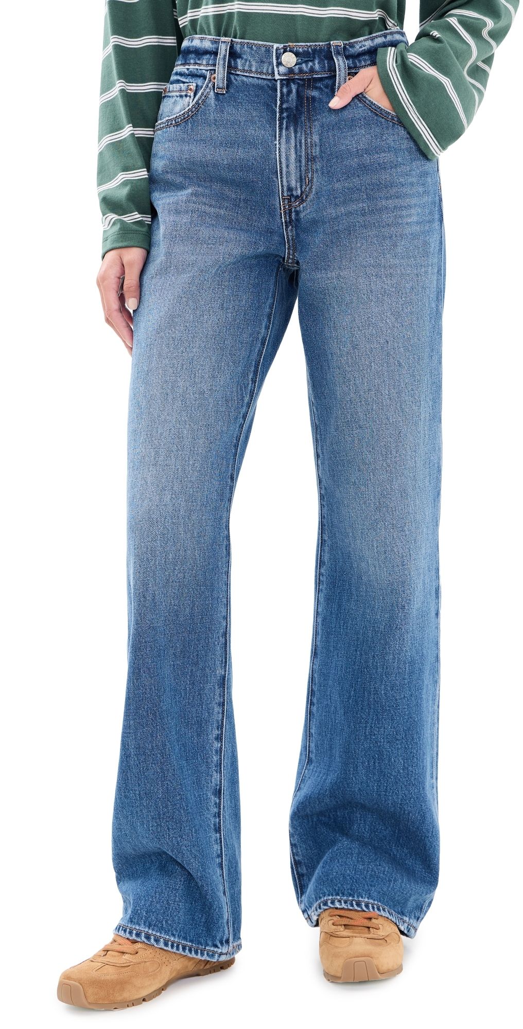 DAZE 2K Mid Rise Relaxed Baggy Jeans Vesper 27