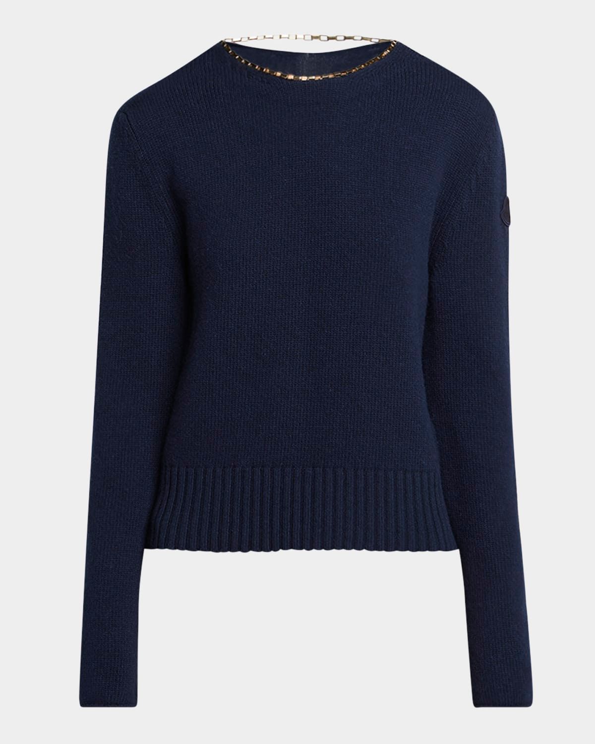 Wool-Cashmere Crewneck Sweater