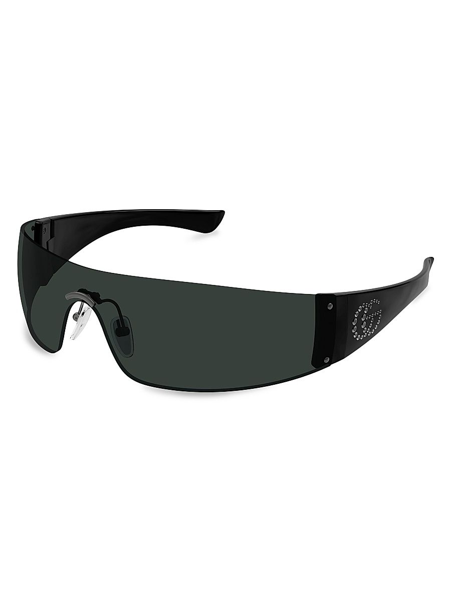 Women's Leonie 99MM Mask Sunglasses - Ruthenium