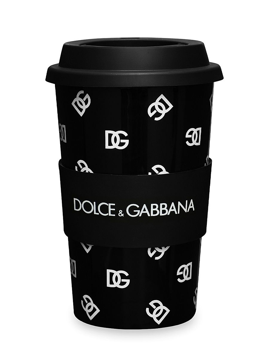 DG Logo Mug & Lid - Black