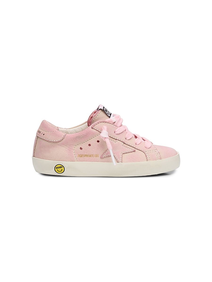 Baby's & Little Girl's Super Star Nubuck Sneakers - Pink - Size 9 (Toddler)