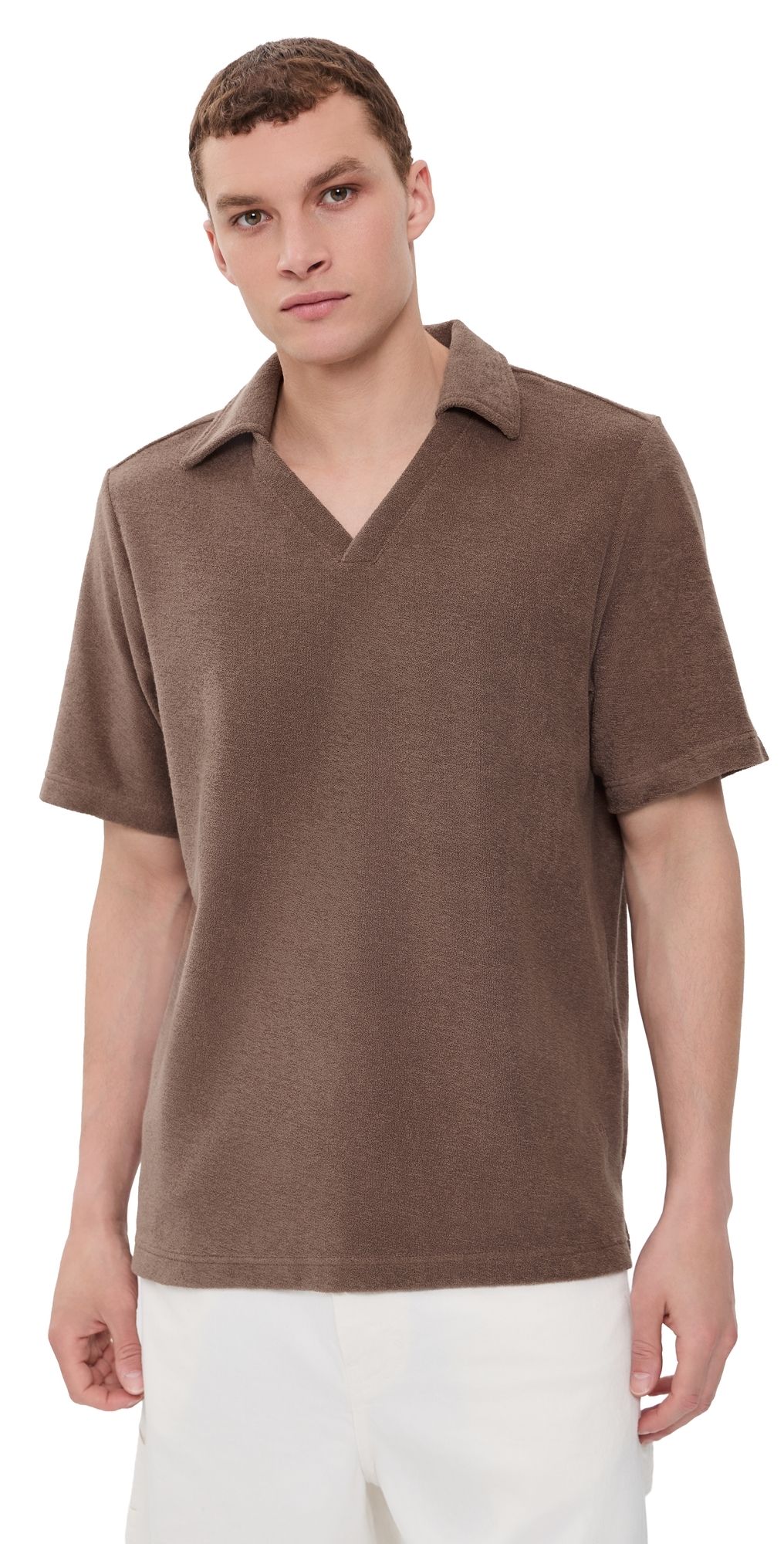 OAS Serif Shirt Brown M