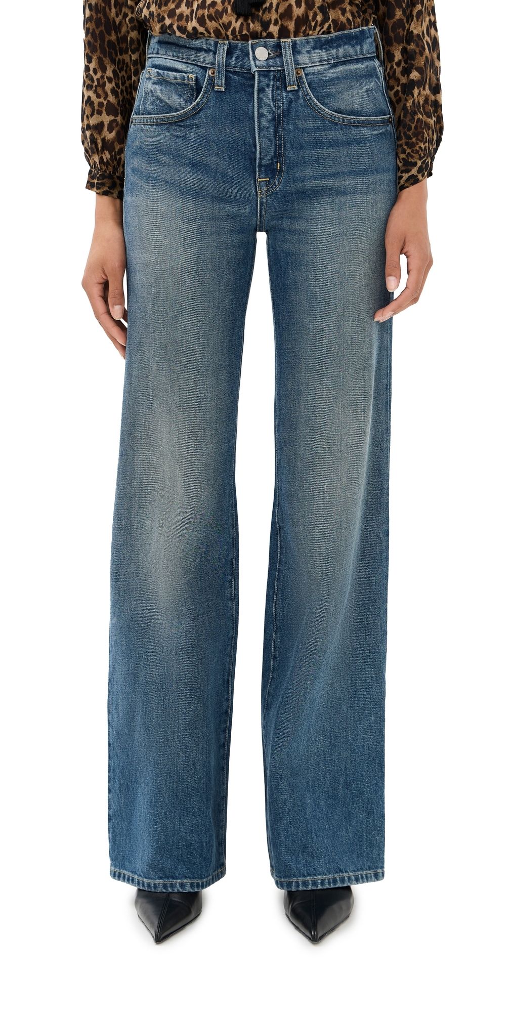 Nili Lotan Celia Jeans Classic Wash 28