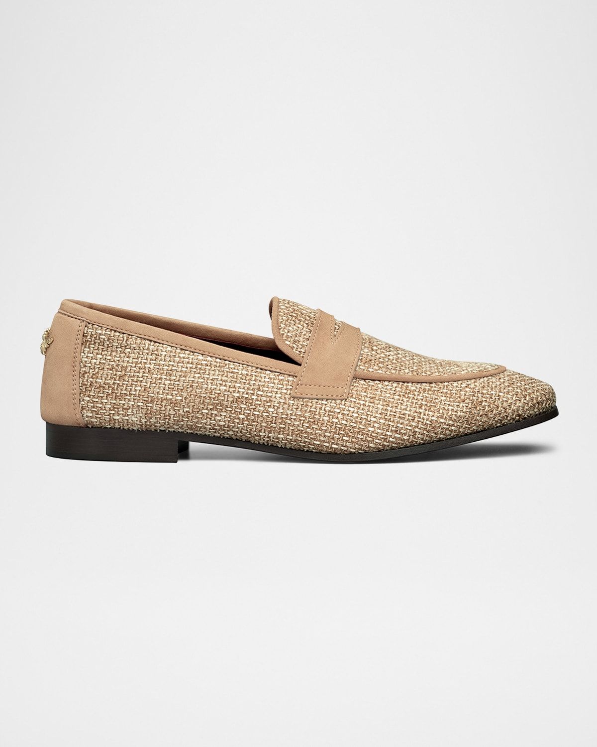 Melange Mix and Suede Flaneur Penny Loafers