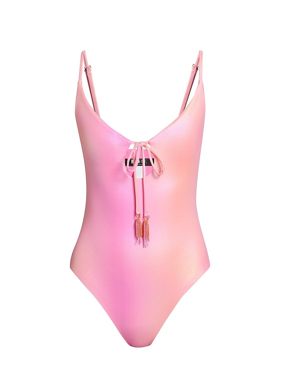 Women's Priscilla Petal Sunrise One-Piece Swimsuit - Petal Sunrise - Size XS