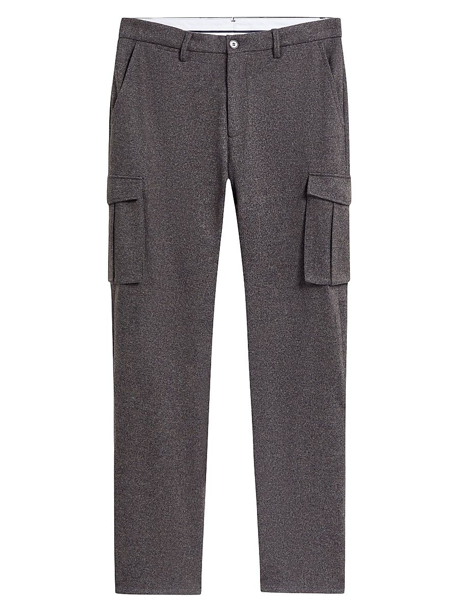 Men's Cargo Slim-Fit Pants - Zinc - Size 42