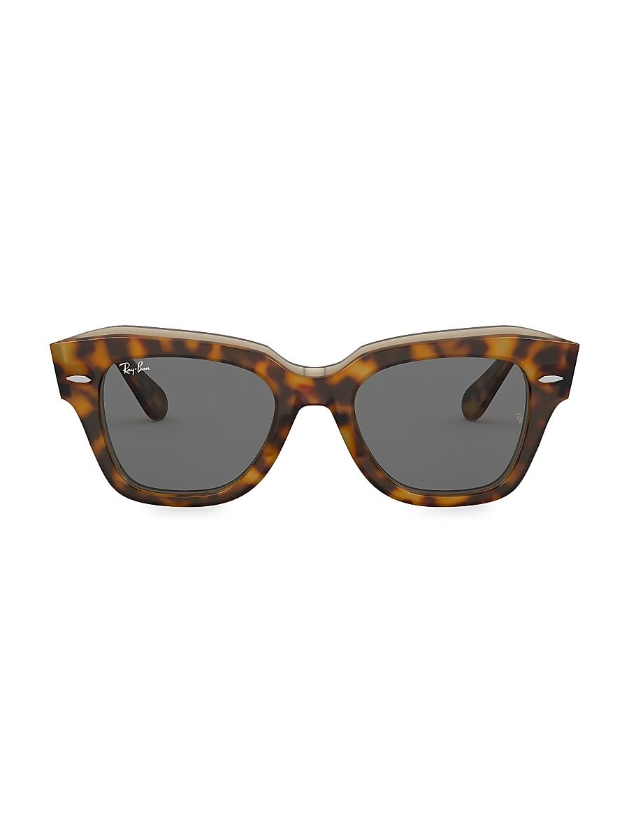 Women's RB2186 49MM Tortoiseshell Wayfarer Sunglasses - Havana