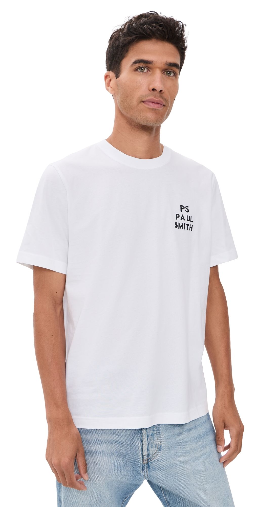 PS Paul Smith Regular Fit Radio T-Shirt White S