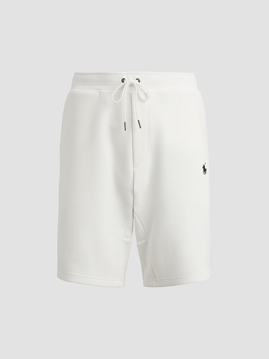 Men's Double-Knit Drawstring Shorts - White - Size Large