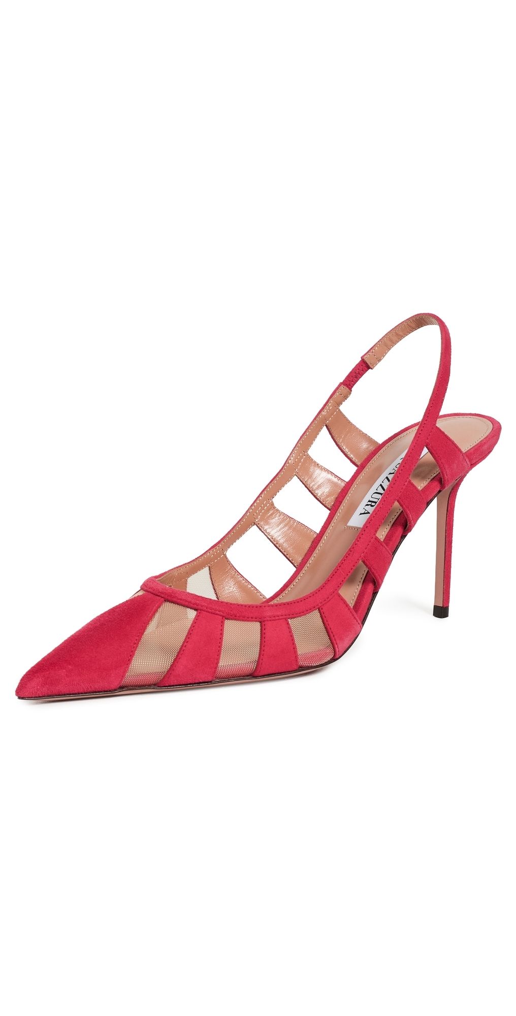 Aquazzura Screen Pumps 85mm Rouge 35