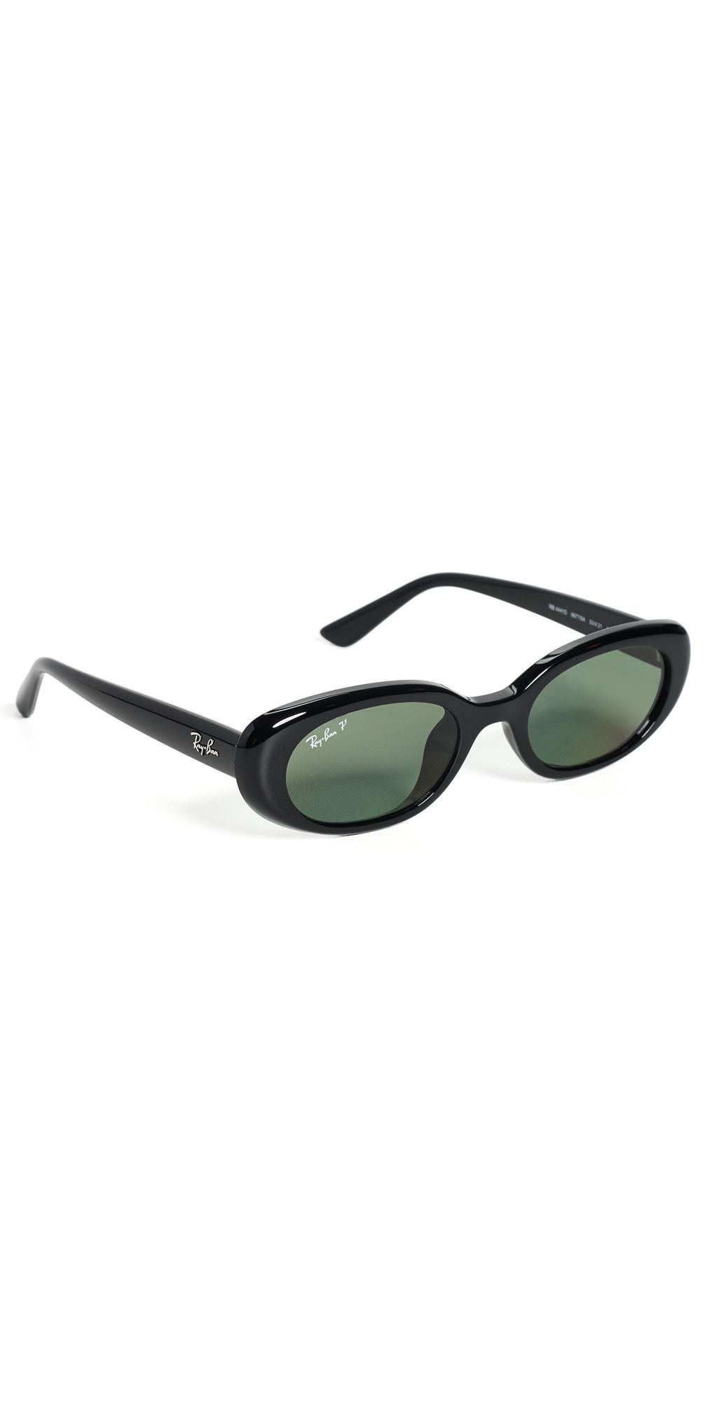 Ray-Ban Oval Sunglasses Black One Size