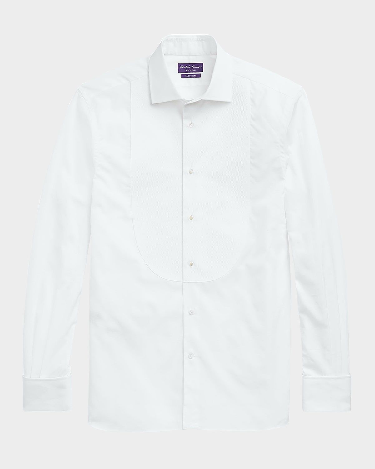 Men & apos;s Aston Piqué Bib French Cuff Dress Shirt