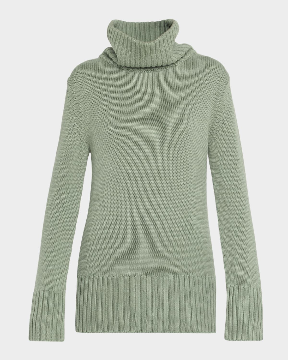 Oversized Turtleneck Cashmere Sweater