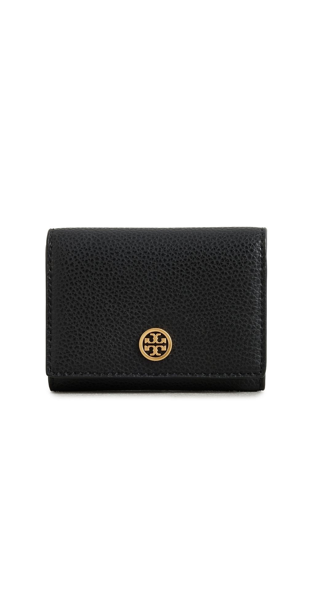 Tory Burch Robinson Business Card Case Black One Size