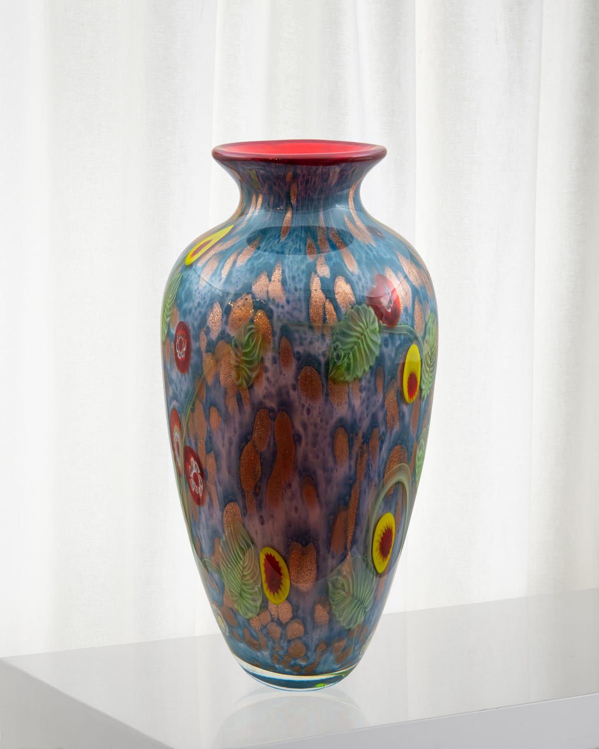 Tesoro Art Glass Vase