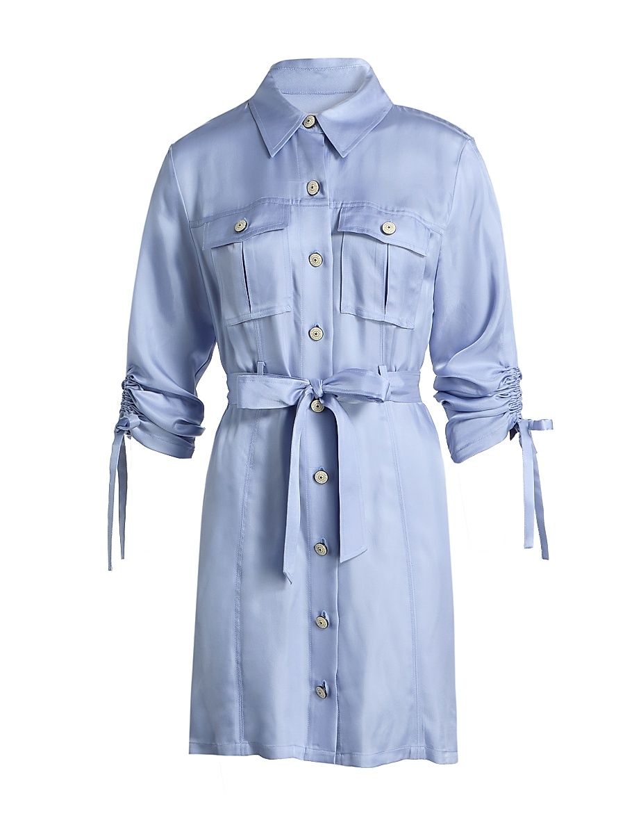 Women's Dale Mini-Shirtdress - Twilight Mist - Size 0