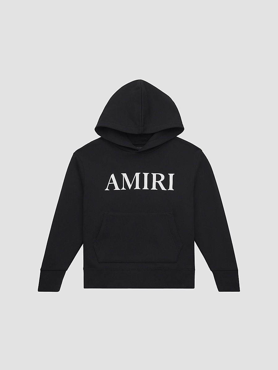 Little Kid's & Kid's Logo Hoodie - Black - Size 4