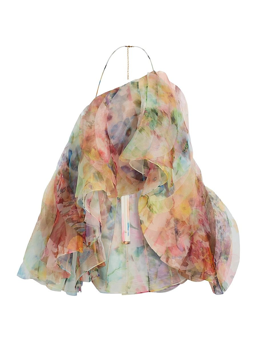 Women's Luna Fanned Camisole - Spliced Floral - Size 10