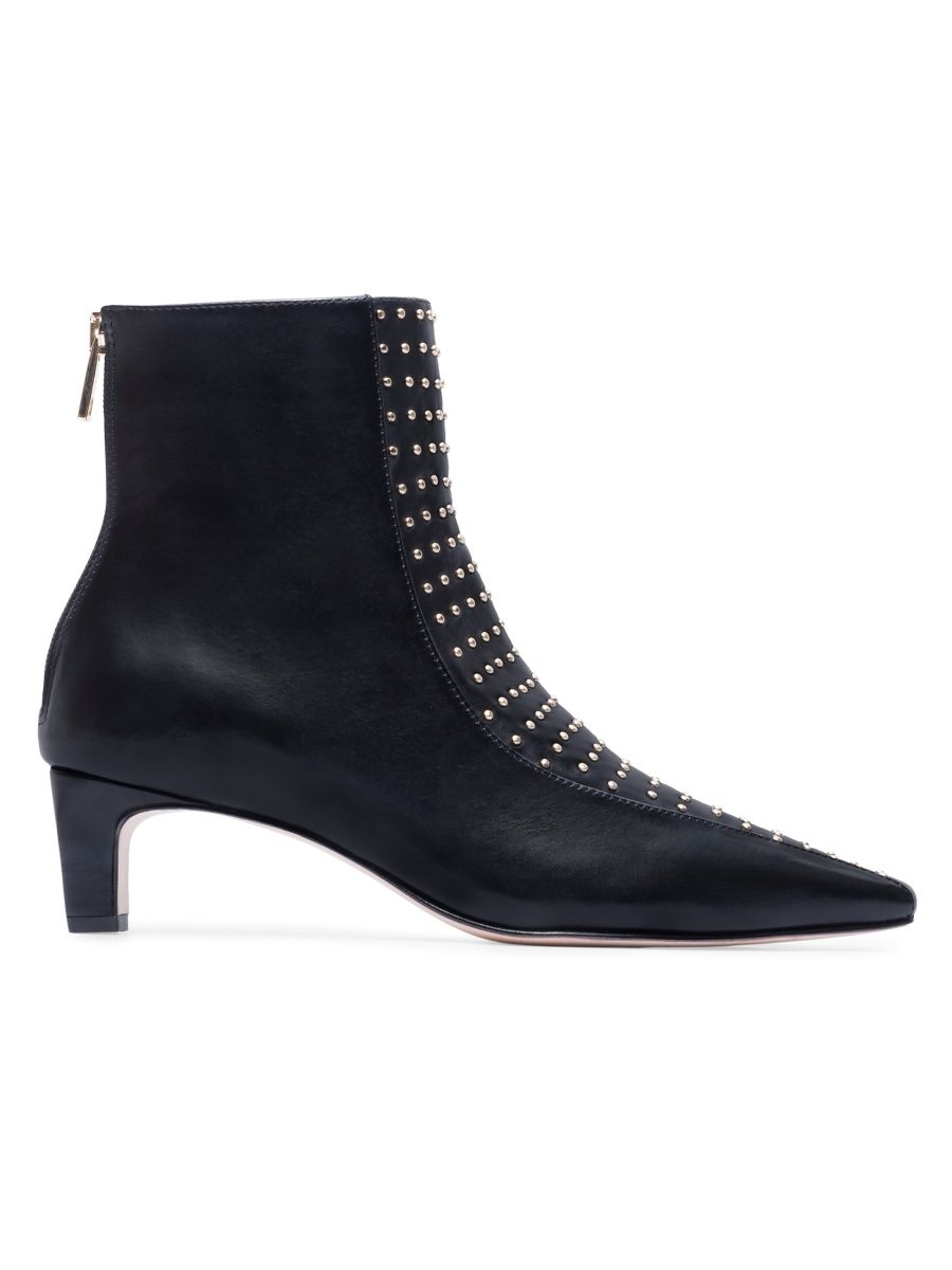 Bernardo Women's Esme Studded Booties - Black - Size 8.5