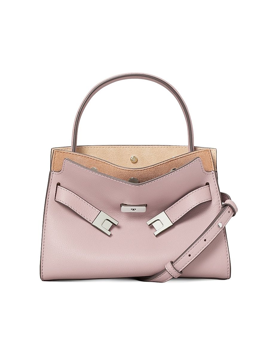 Women's Lee Radziwill Petite Leather Top Handle Bag - Light Mauve
