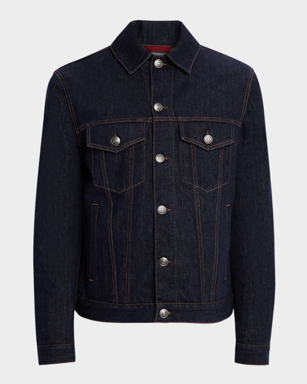 Men & apos;s Italian Selvedge Denim Jacket