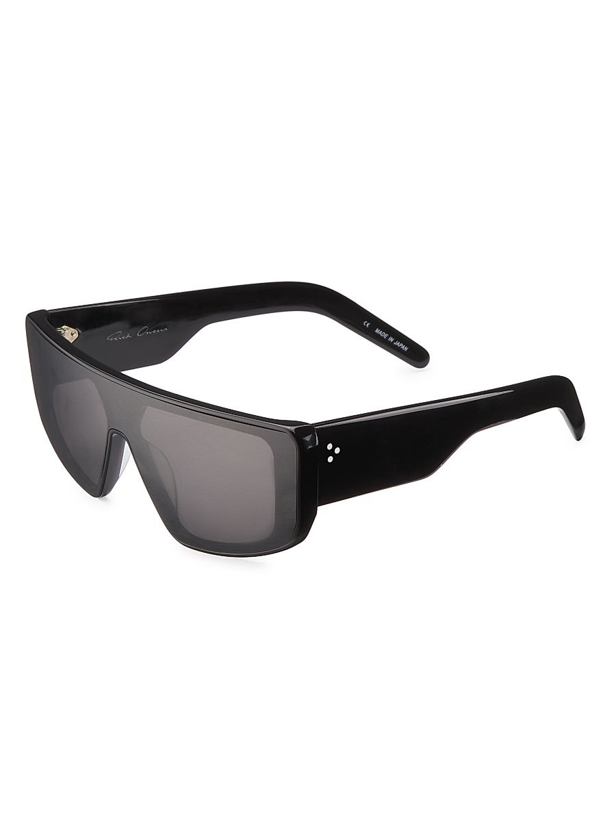 Men's Performa 70MM Rectangular Sunglasses - Black