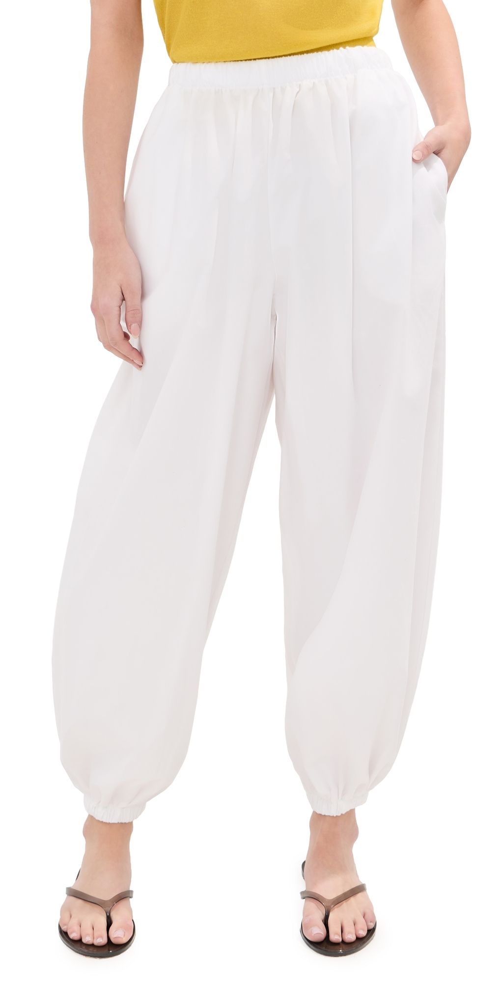 LE BOP Andi Balloon Pants White XS