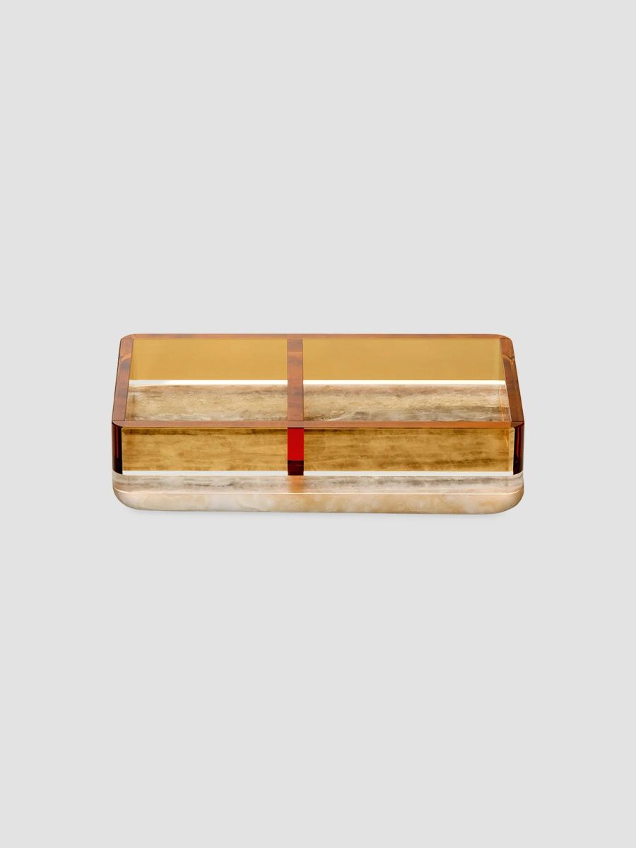 Reflections Copenhagen Amber Dusk Treasures Tray - Amber Clear
