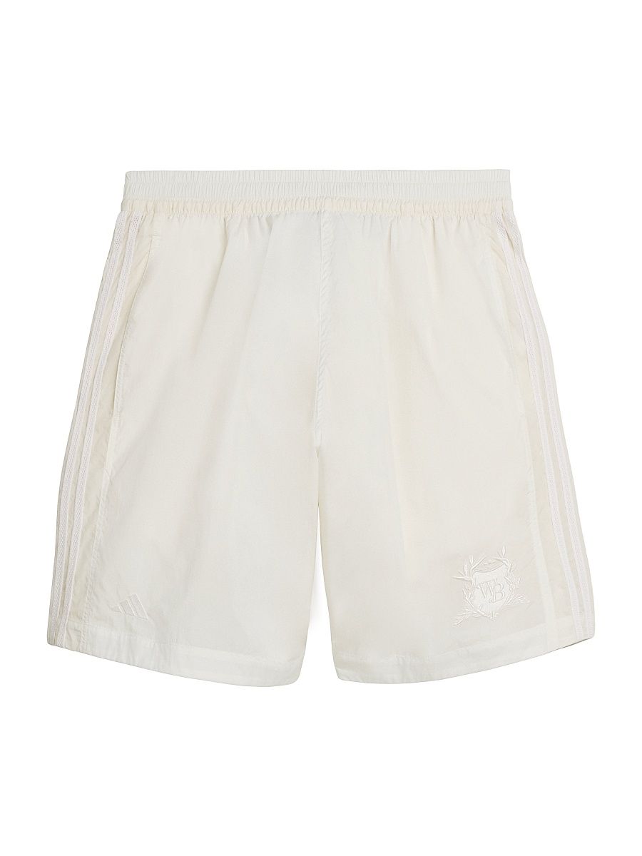 Men's adidas x Wales Bonner Nylon Football Shorts - Off White - Size Small