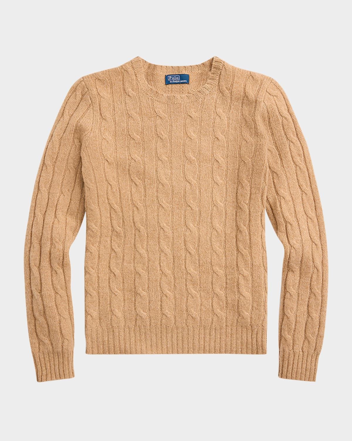 Julianna Cable-Knit Cashmere Sweater