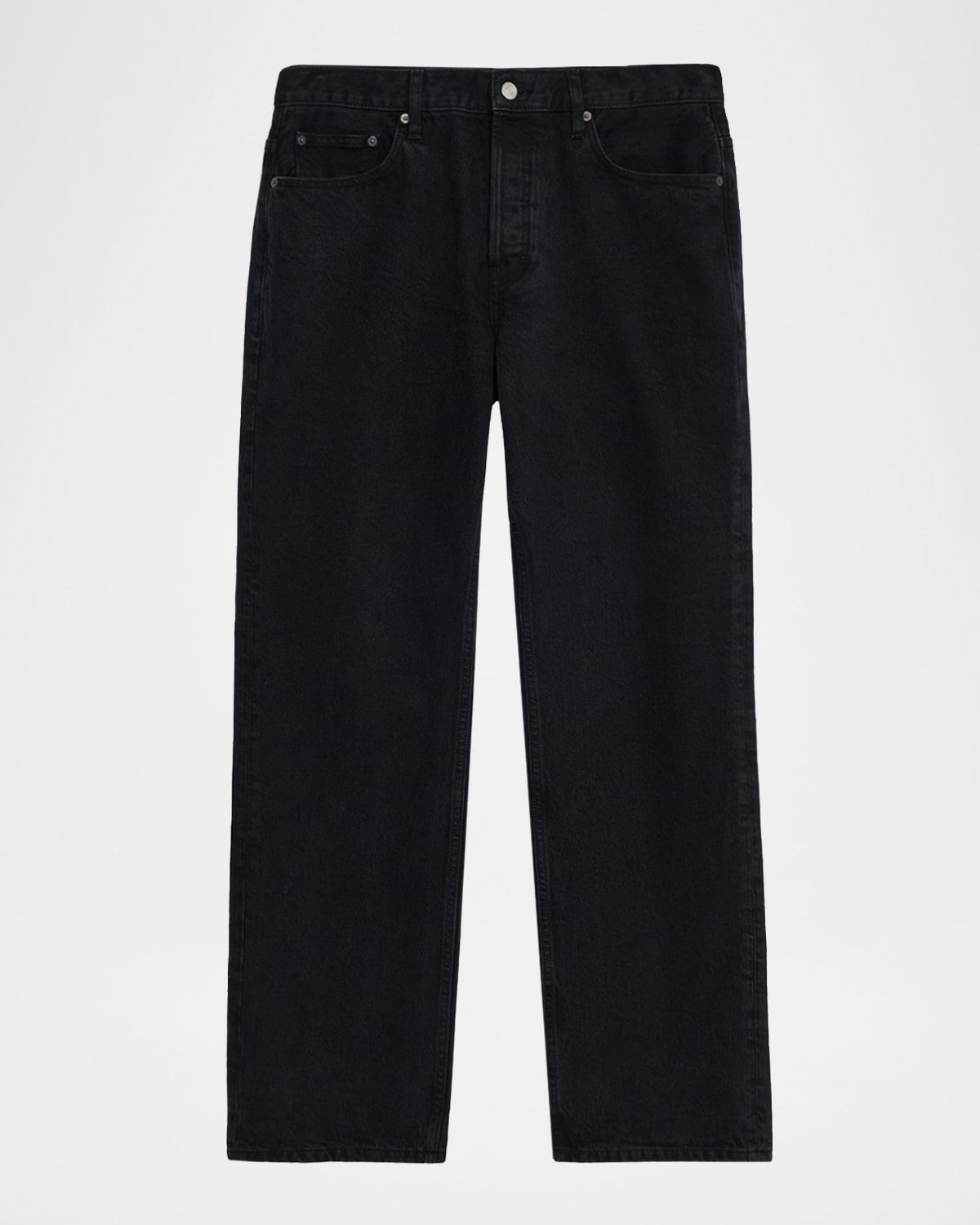 Men & apos;s Relaxed Black Denim Jeans