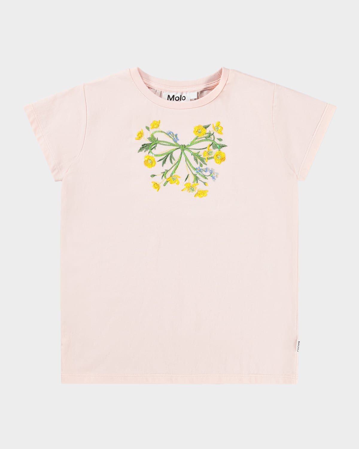 Girl & apos;s Ranva Sequin Floral-Embroidered Tee