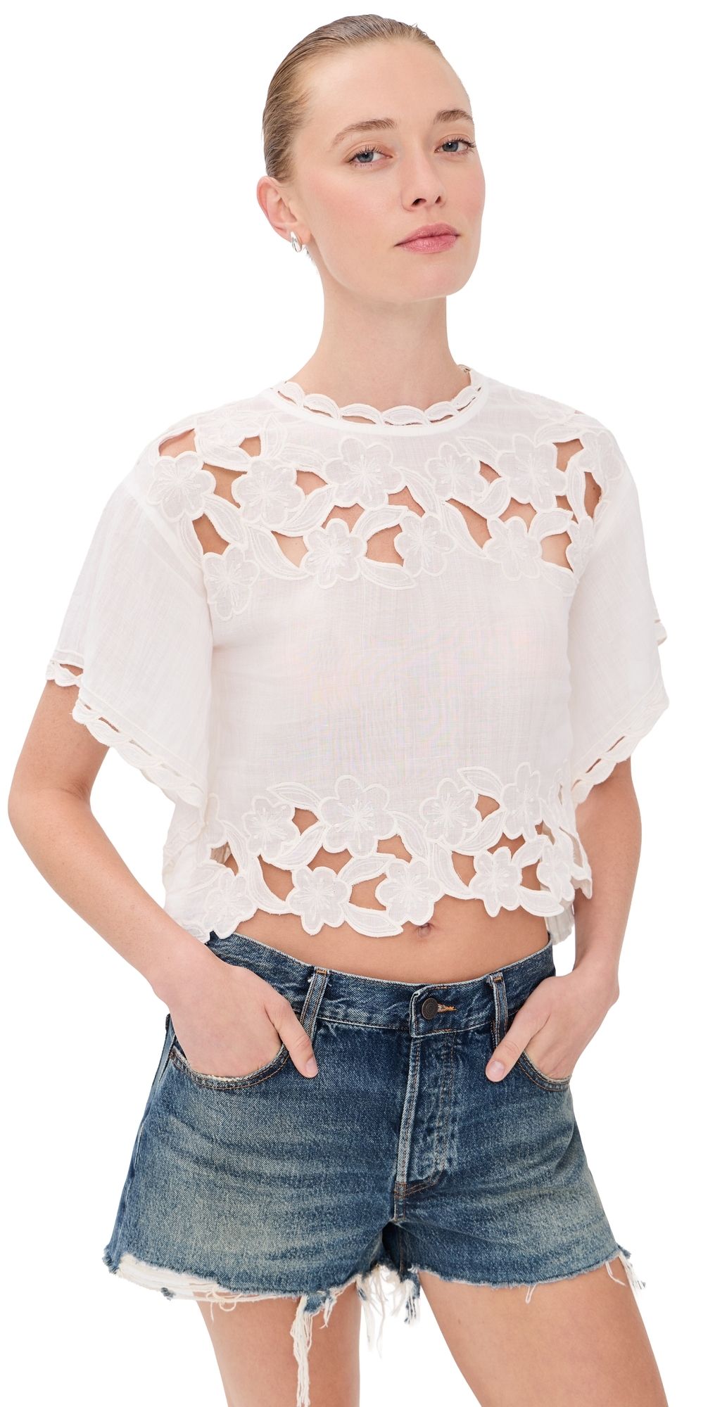 Isabel Marant Relda Top White 38