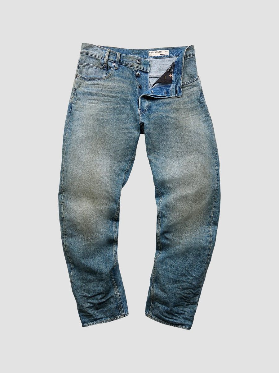 G-Star Men's Arc 3D Loose-Fit Jeans - Vintage Gold Digger - Size 36