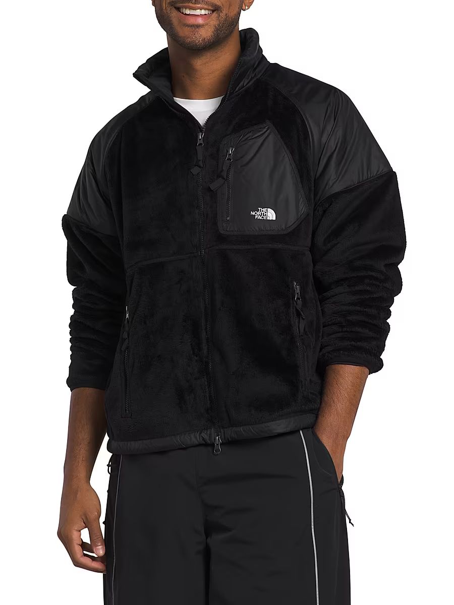 Men's Versa Velour & Ripstop Jacket - Black - Size Medium