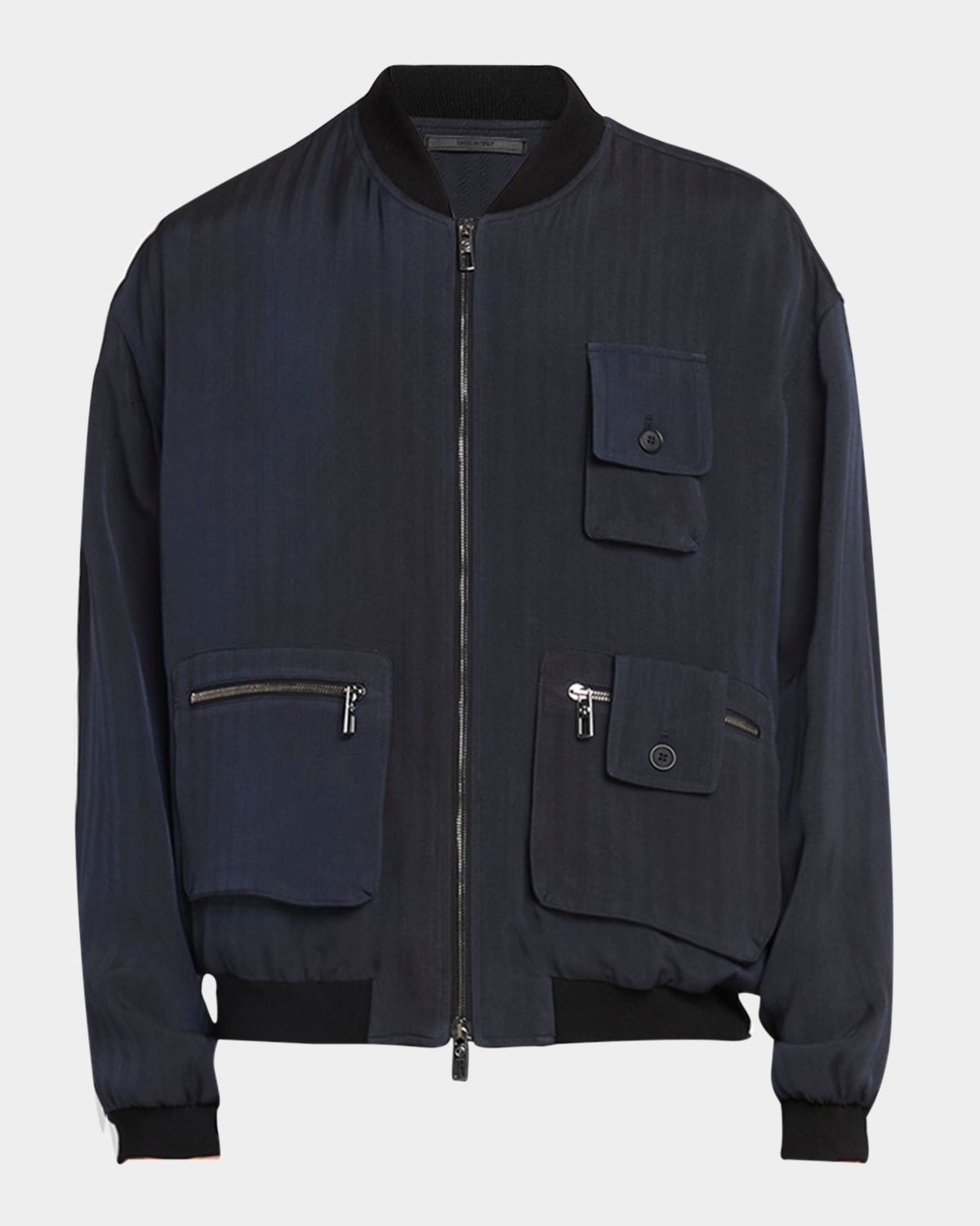 Men & apos;s Chevron Utility Bomber Jacket