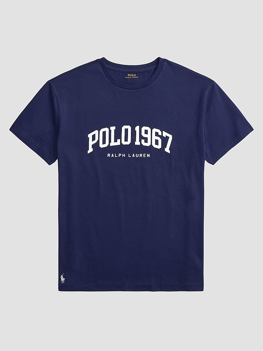 Men's Polo 1967 Crewneck T-Shirt - Cruise Navy - Size Large