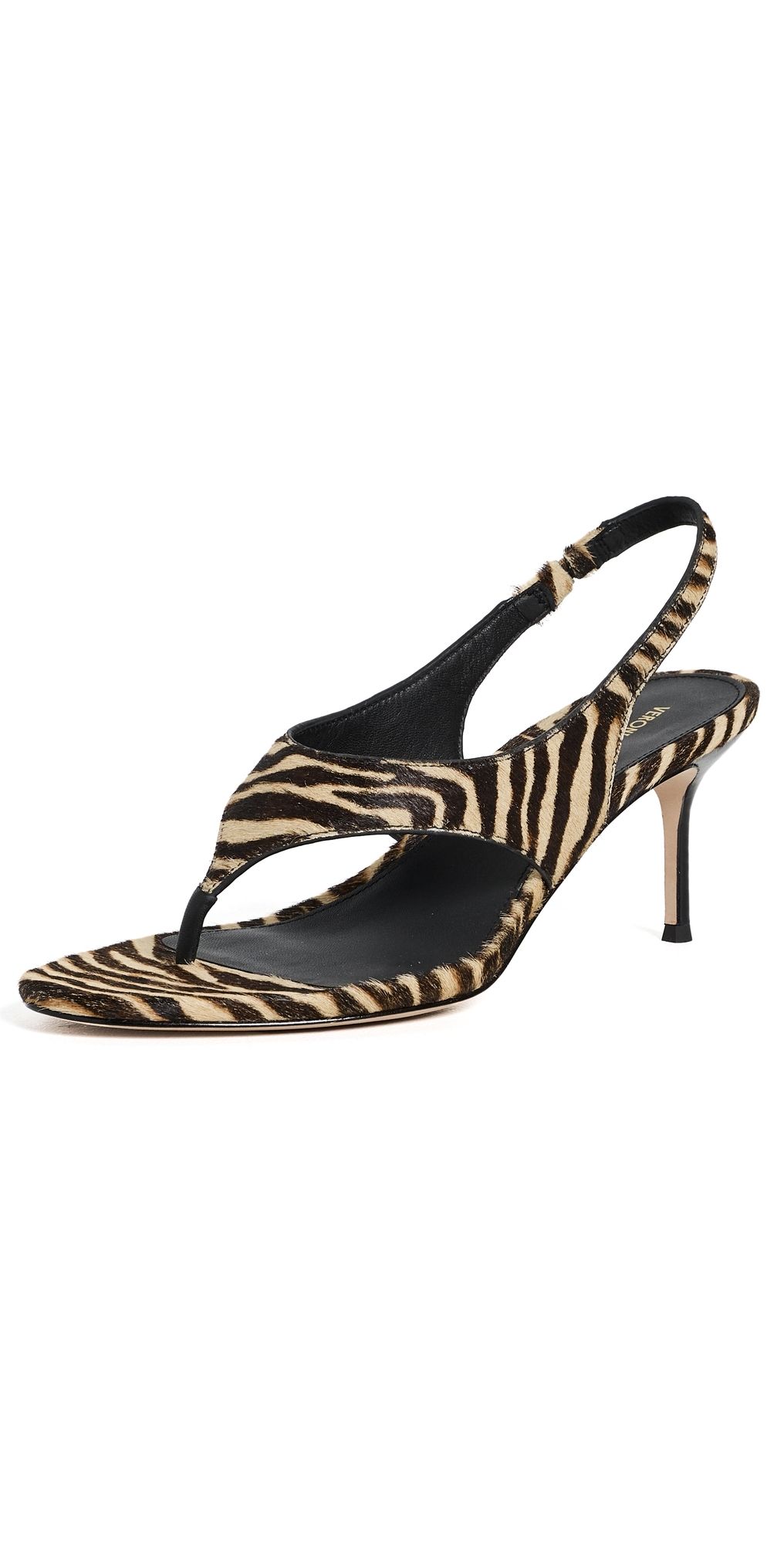 Veronica Beard Talon Sandals ziger brown 8