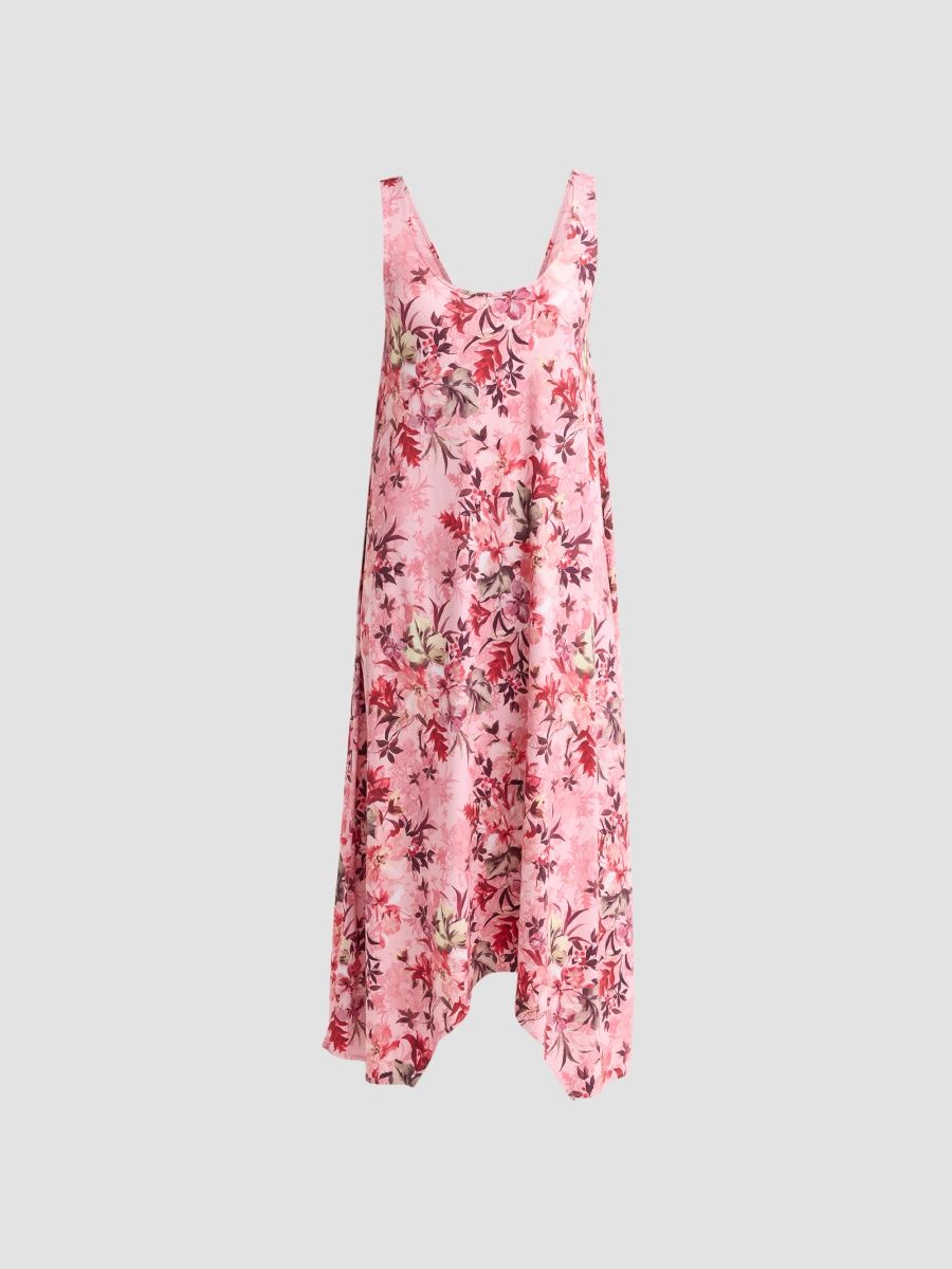 Johnny Was Women's The Tank Floral Cotton-Blend Sleep Dress - Ashra - Size XL