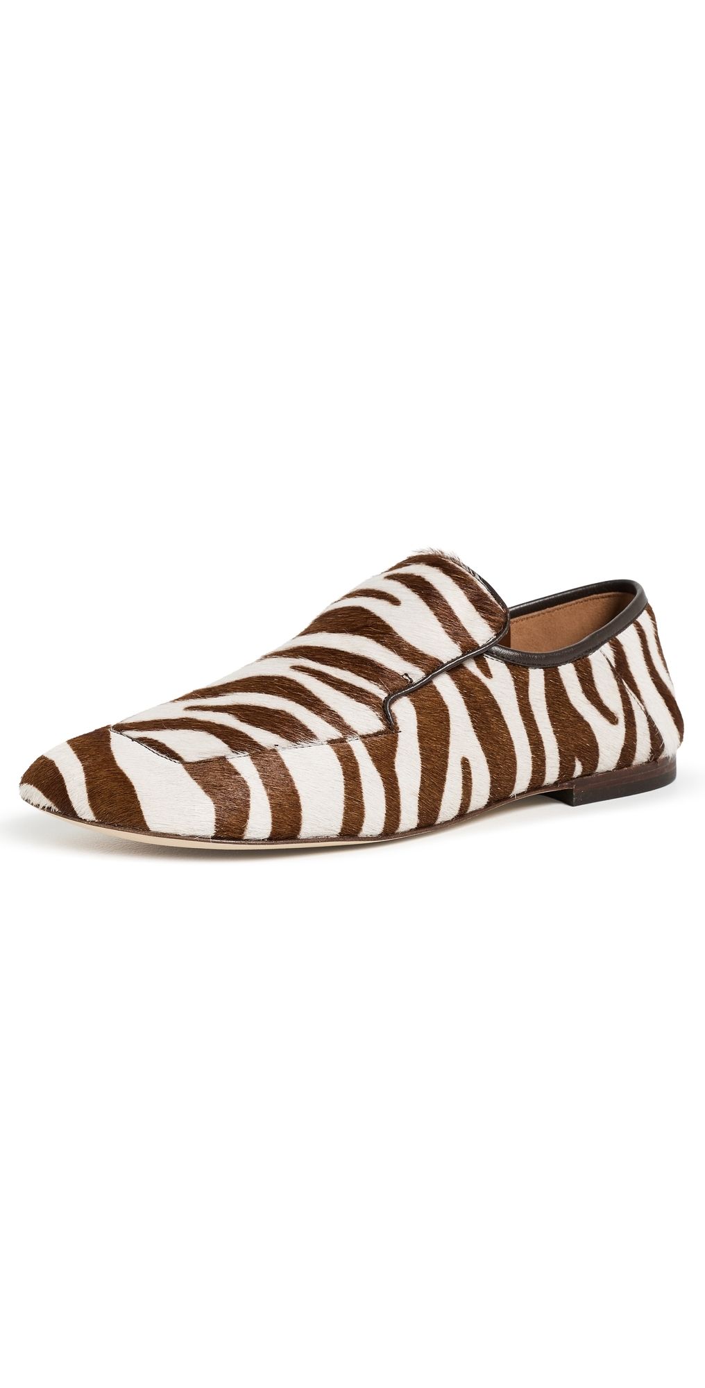 Wales Bonner Dakar Loafers Ivory/Burgundy 39