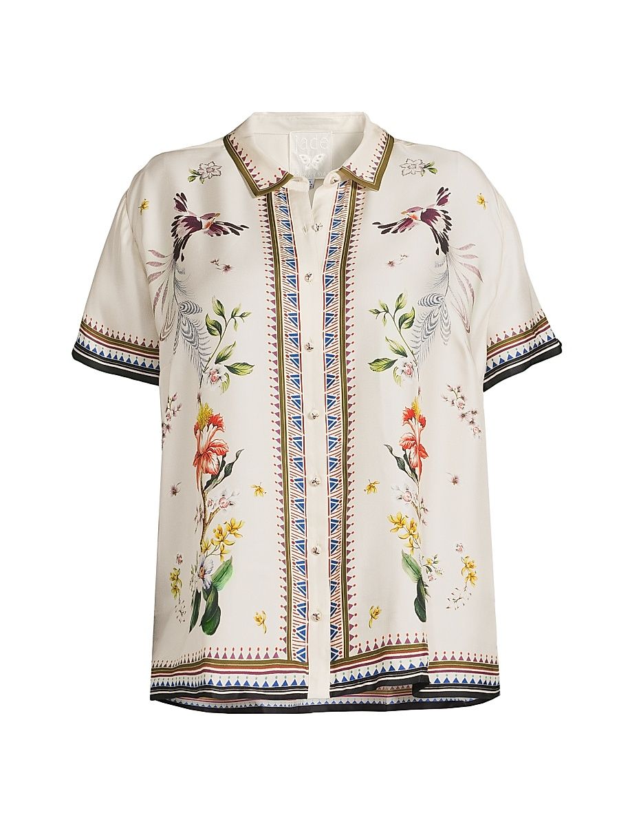 Women's Plus Ophelia Camp Shirt - Willah - Size 22