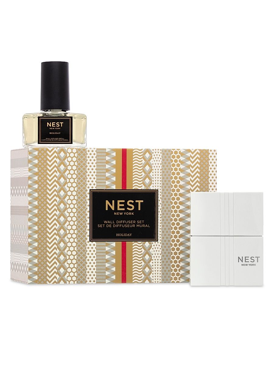 NEST New York Festive Set Wall Diffuser Holiday Refills 2-Piece Set