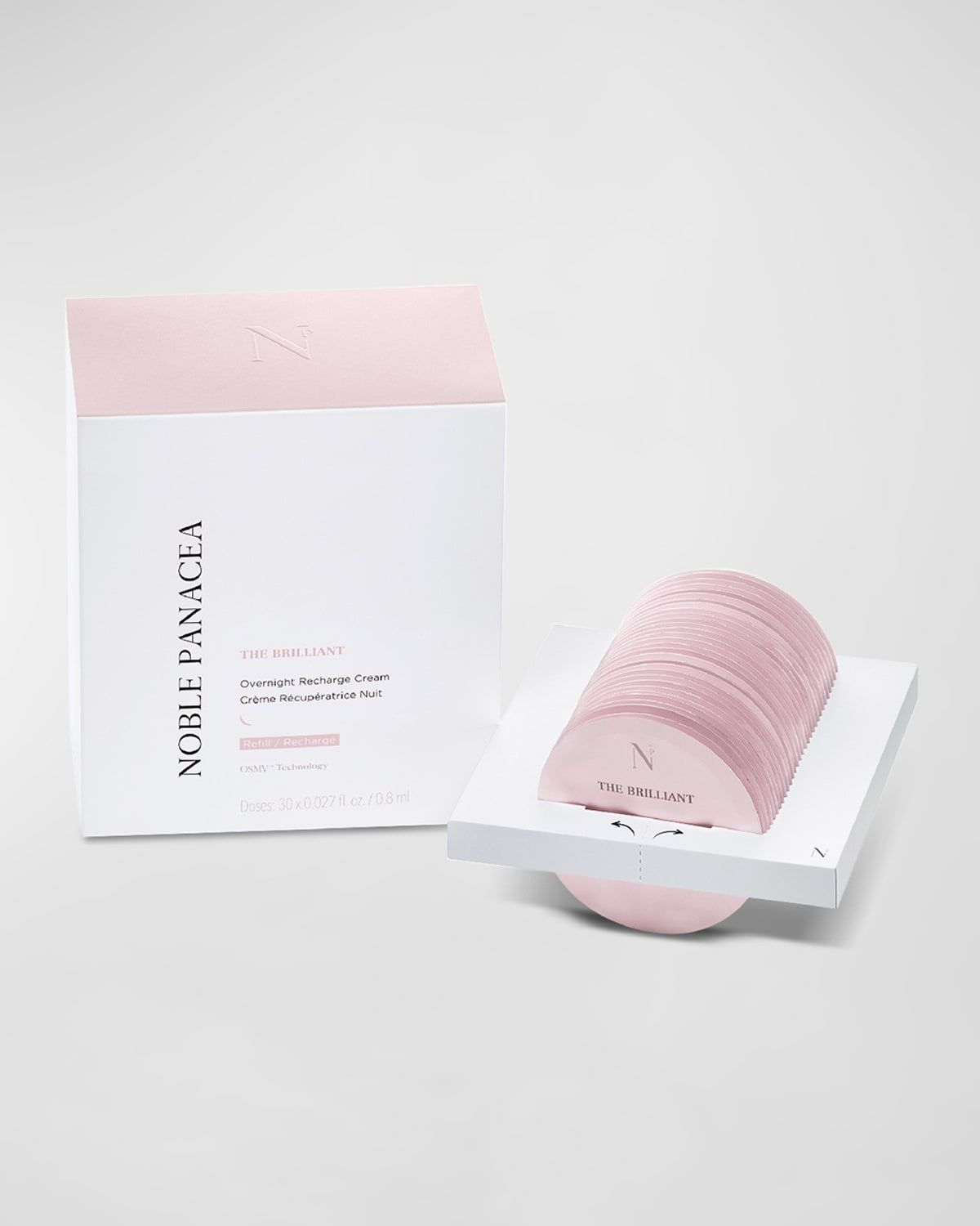 The Brilliant Overnight Recharge Cream Refills, 30 Doses