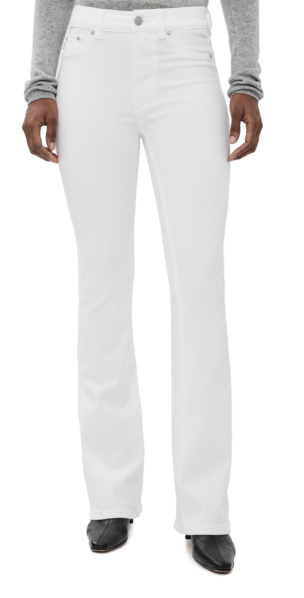 DL1961 Bridget Bootcut Instasculpt Jeans White (DL Airbrushed) 31