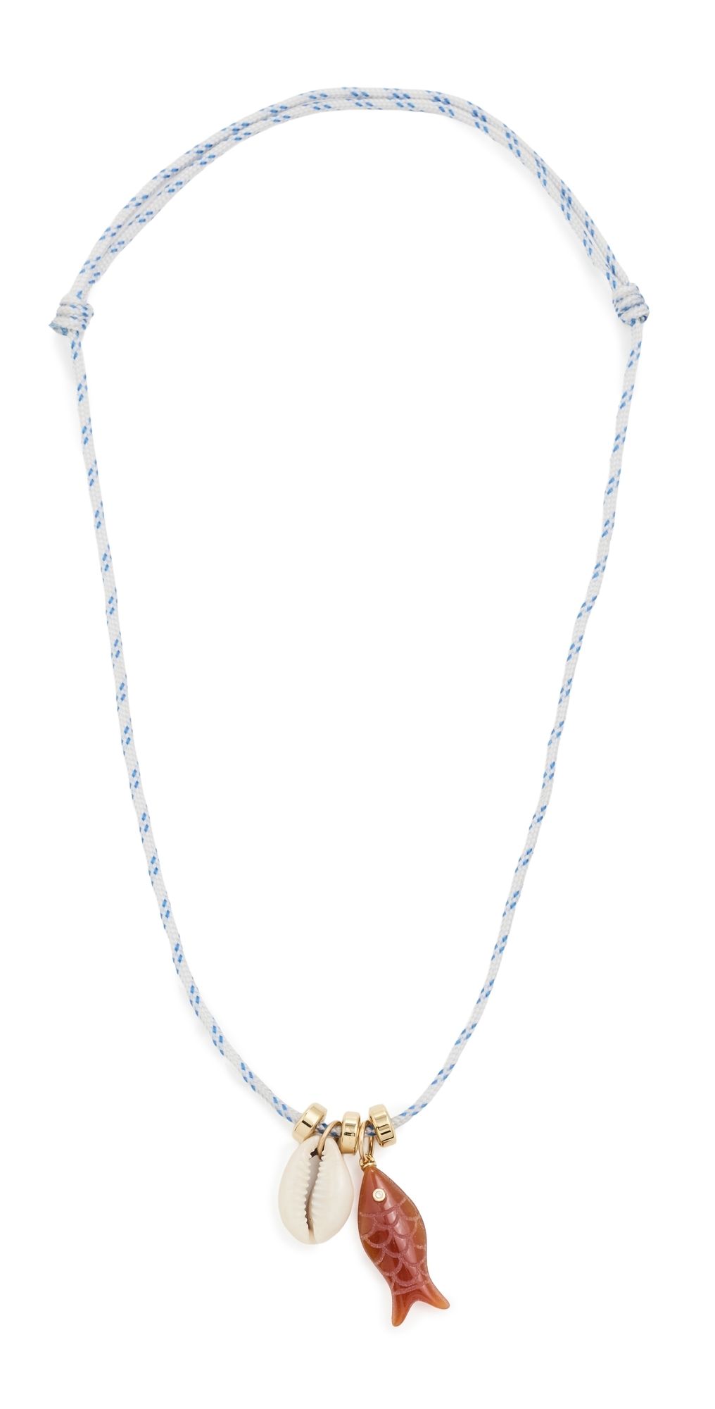 éliou Snapper Necklace Blue One Size