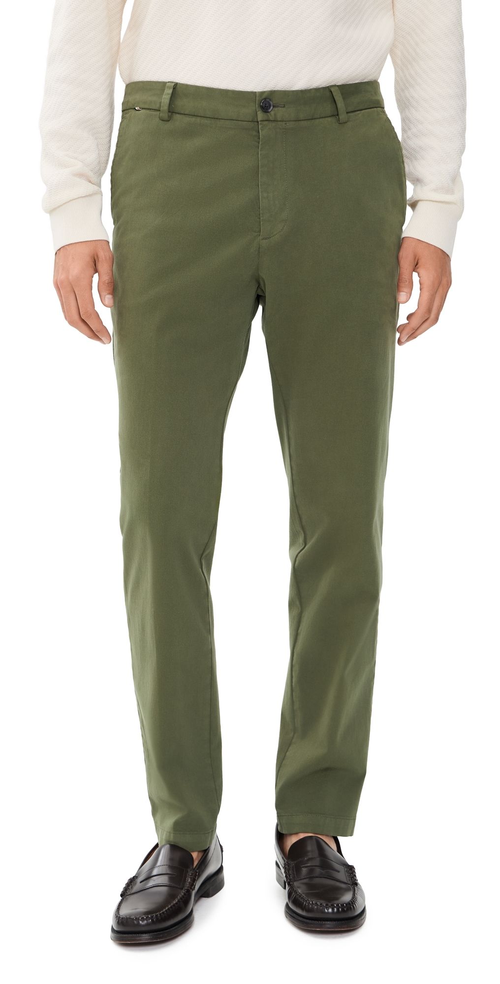 BOSS Kane Trousers Olive Night 30